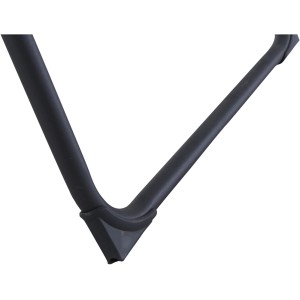 Detailaufnahme: Anthrazitfarbenes Gestell des Siena Garden Campingsessels Premium.