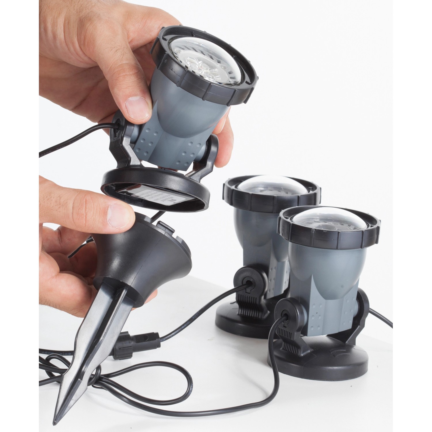 Heissner LEDTeich und Gartenlicht 3er Set EEK A kaufen bei OBI