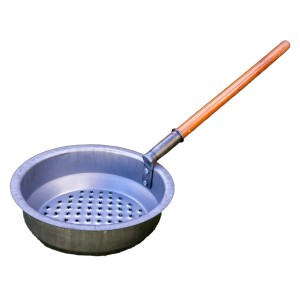 GuC Maronipfanne Stahl Ø 36 cm x 11,5 cm x 92,5 cm