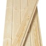 Profilholz Nut und Feder, 12,5x96x1800 mm, Fichte/Tanne, zur Wand- und Deckenverkleidung.