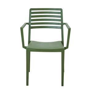 Siena Garden Stapelsessel Alley Olive Glasfaserverstärkt 80 x 57 x 56 cm