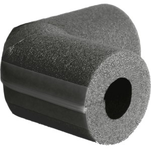 NMC Climatube® Zip Bogen 18-15 für Heizungsrohre, Polyethylen, mit Zip-Verschluss.