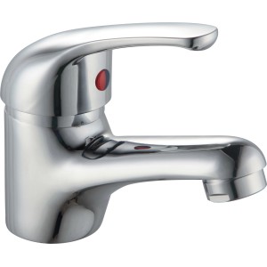 Einhebel-Waschtischarmatur Secchia Chrom ohne Excenter