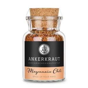 Ankerkraut Gewürzmischung Mayonnaise Chili im Korkenglas, 90g.