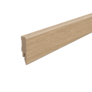 Egger Sockelleiste L368 Kubisch für Fußboden Rillington 6 cm Eiche Dunkel