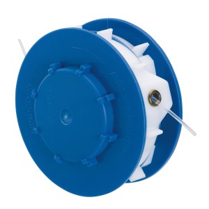 LUX Doppelfaden-Ersatzspule T 312, 1,5 mm, 2 x 5 m für Rasentrimmer & Sensen.