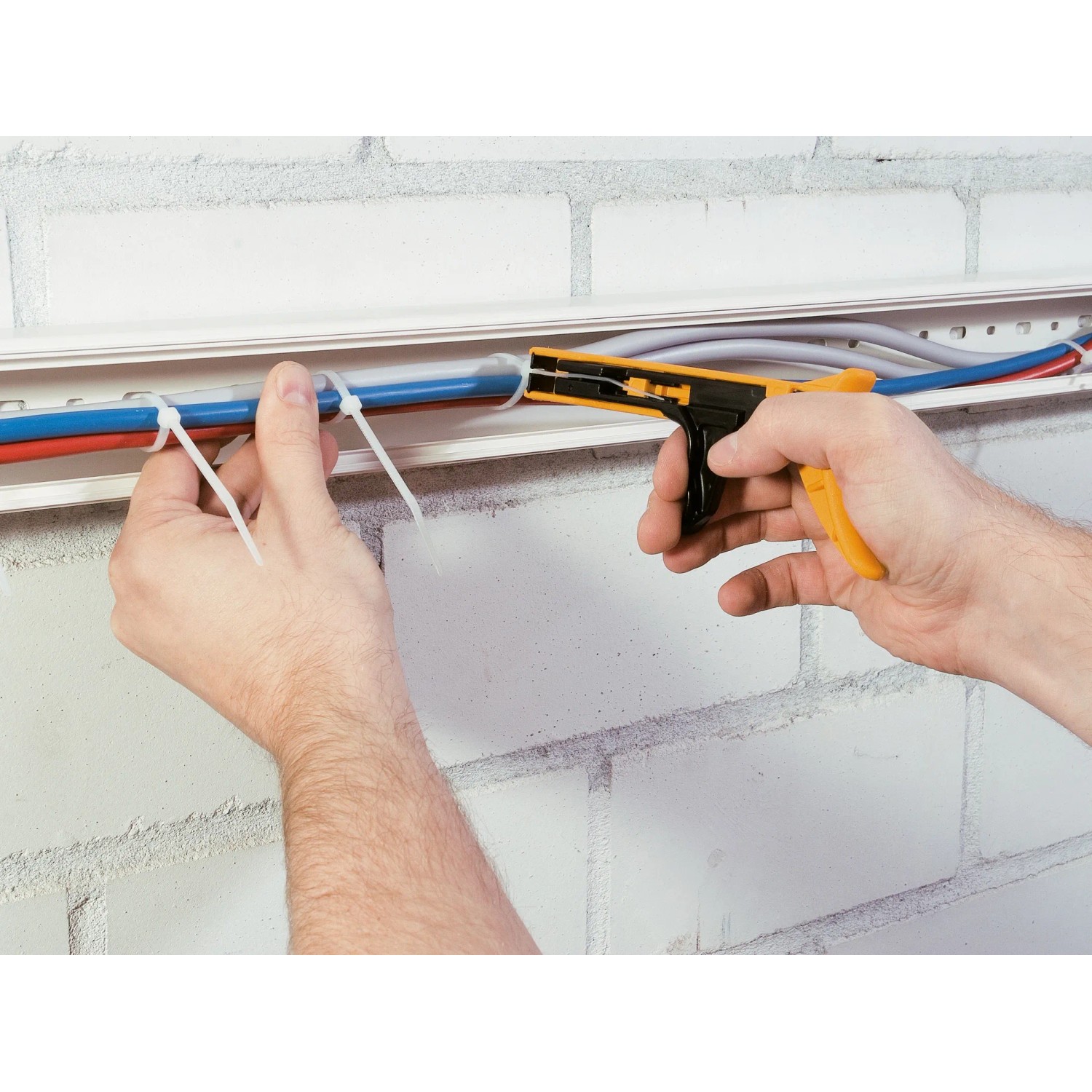 Kabelbinder-Pistole – Spann- Und Schneidwerkzeug Für Kabelbinder Bis 9,5 Mm Breite