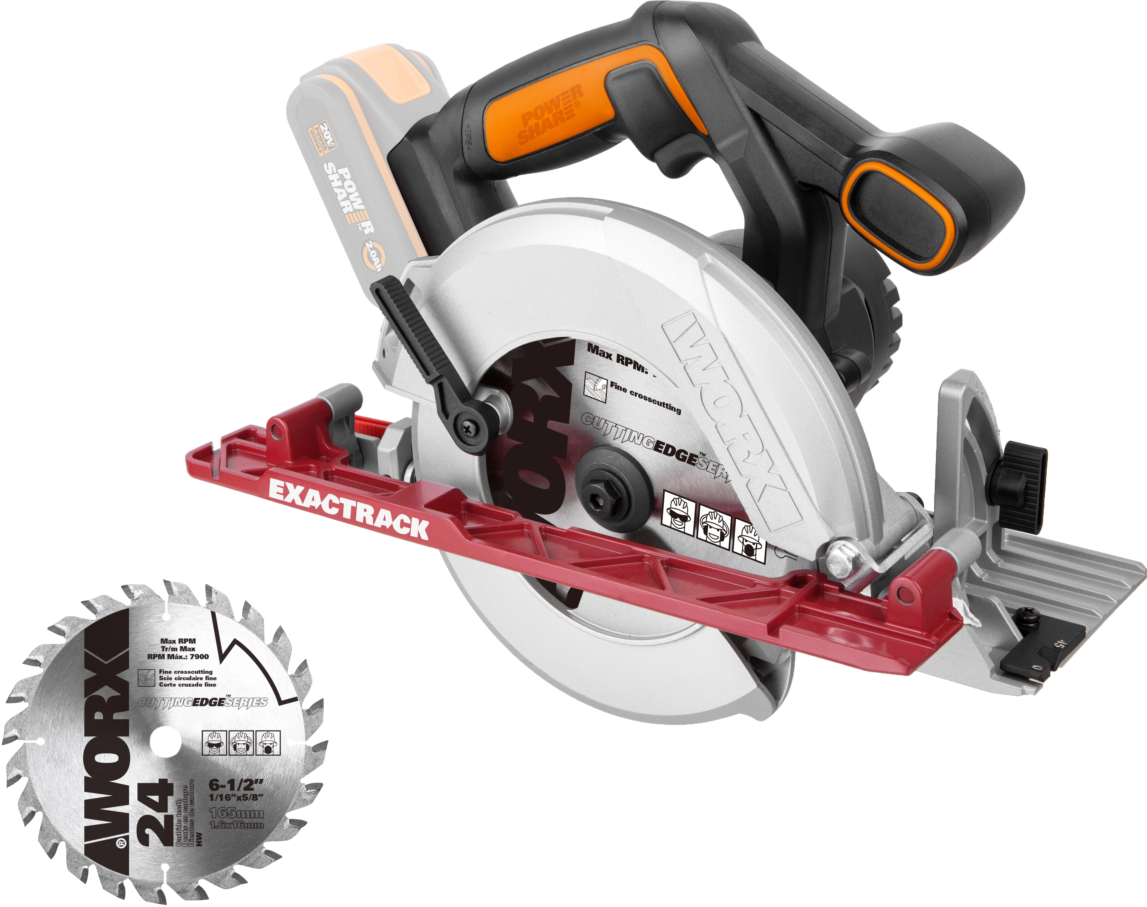 Worx Akku Handkreiss ge Exactrack WX530.9 20 V kaufen bei OBI