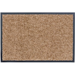 ASTRA Sauberlaufmatte Diamant Sand, 60x80 cm, Fußmatte für Innenbereiche, nimmt Schmutz und Nässe auf.