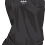 Schwarze Jamestown Grill-Abdeckhaube für runde Grills, Ø 84 cm, schützt vor Wind und Wetter.
