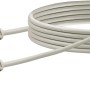 Schwaiger USB 2.0 Kabel, 1.5m, hellgrau, mit USB-A Steckern für Computer & Multimedia Geräte.