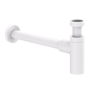 Kirchhoff Flaschensiphon Ø 41,9 mm (1 1/4") x Ø 32 mm Weiß