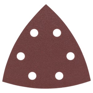 Bosch Schleifblatt K120, 93mm, für Deltaschleifer, 25er Set, zum Schleifen von Holz und Metall.