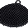 Schwarzer Wenko Silikon Spülschwamm Soft, 2er-Set für die Outdoor Kitchen.