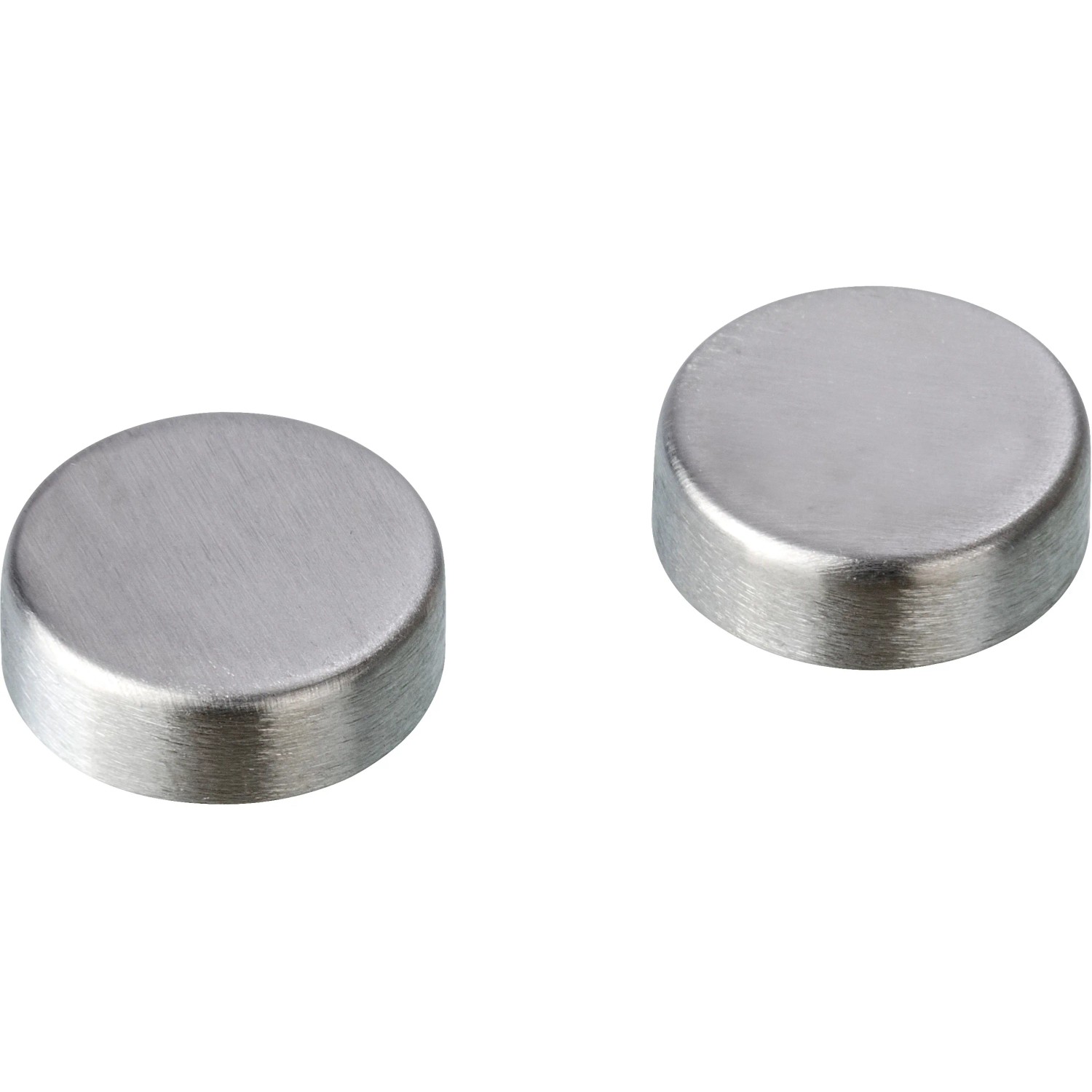 Zwei Magnete für die Wenko Magnetische Garderobe Black, Zubehör für Garderobenpaneele.