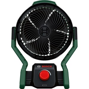 Bosch Akku-Ventilator UniversalFan 18V-1000 Solo, Akkugerät in Grün und Schwarz.