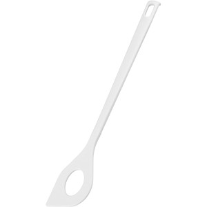 Weißer Fackelmann Kochlöffel Blanca mit Loch, 30 cm, Küchenhelfer.