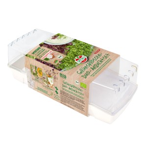 Sperli Grünsprossen-Duo-Anzuchtschale für zeitgleiches Anziehen versch. Sorten.