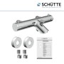 Schütte Thermostat Wannenarmatur London Chrom mit Montagezubehör und Anleitung.
