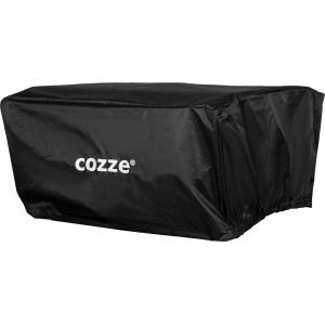 Cozze Abdeckung für 13" Pizzaöfen 53 cm x 53 cm x 27 cm Schwarz