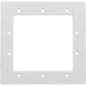 Steinbach Skimmerflansch S1 aus Kunststoff für Pool Skimmer, weiß.