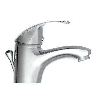 Eisl ROMA Waschtischarmatur in Chrom, Einhebelmischer für Waschbecken.