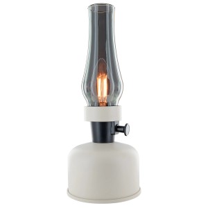Schwaiger Retro-LED-Lampe TILA1802 Petroleum, Ø 11cm, für stimmungsvolle Beleuchtung im Innen- und Außenbereich.