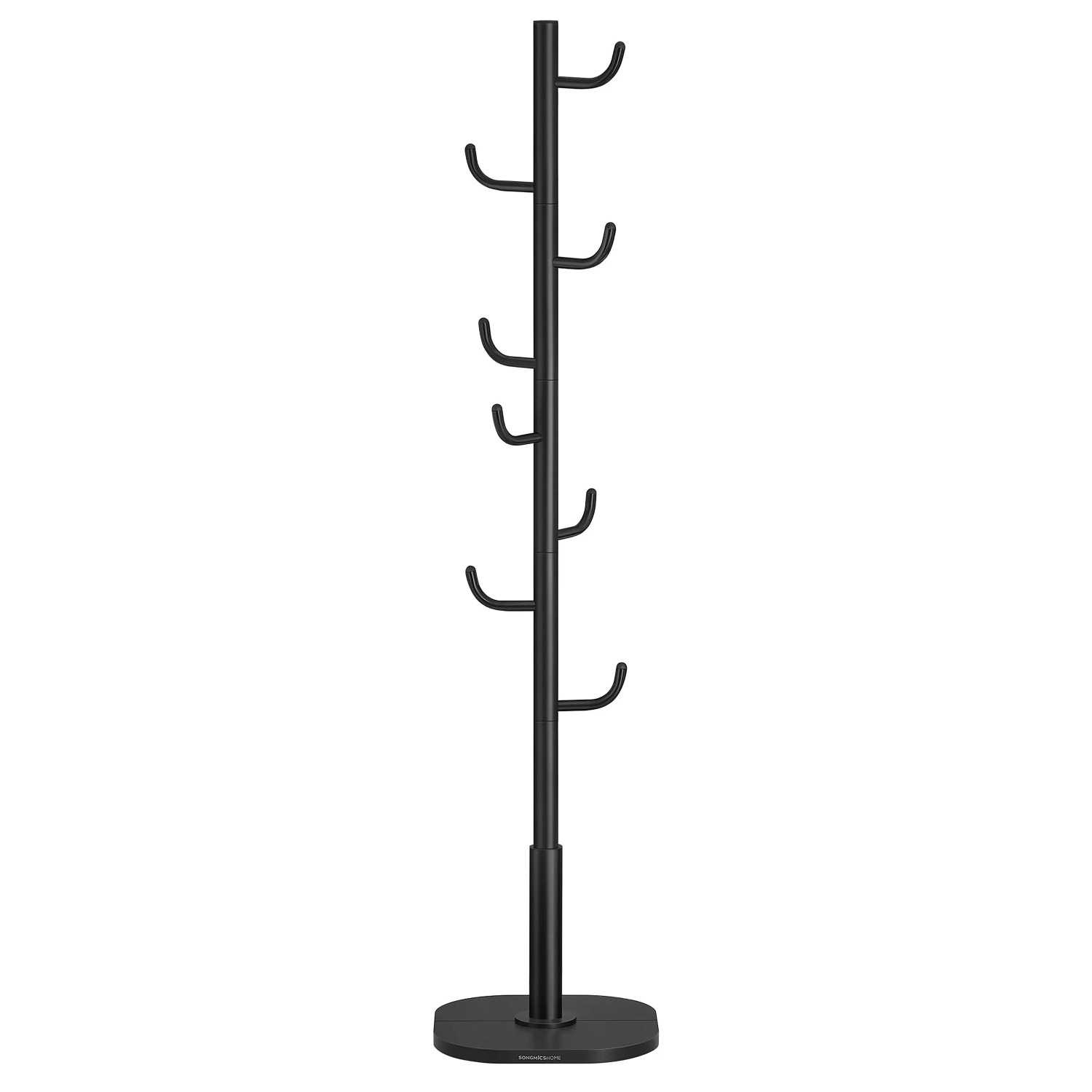 Songmics Garderobe Alan in Kaktus-Form 8 Haken Schwarz kaufen bei OBI