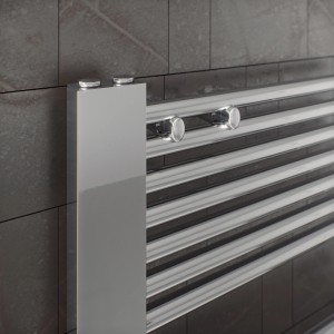 Ximax Badheizkörper C5 Chrom, 1600x600 mm, 458 Watt. Handtuchwärmer mit verchromter Oberfläche.