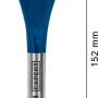 Bosch Expert Selfcut Flachfräsbohrer, Ø 28 mm, für Holz. Blaues Blatt mit Zentrierspitze und Sechskantschaft.