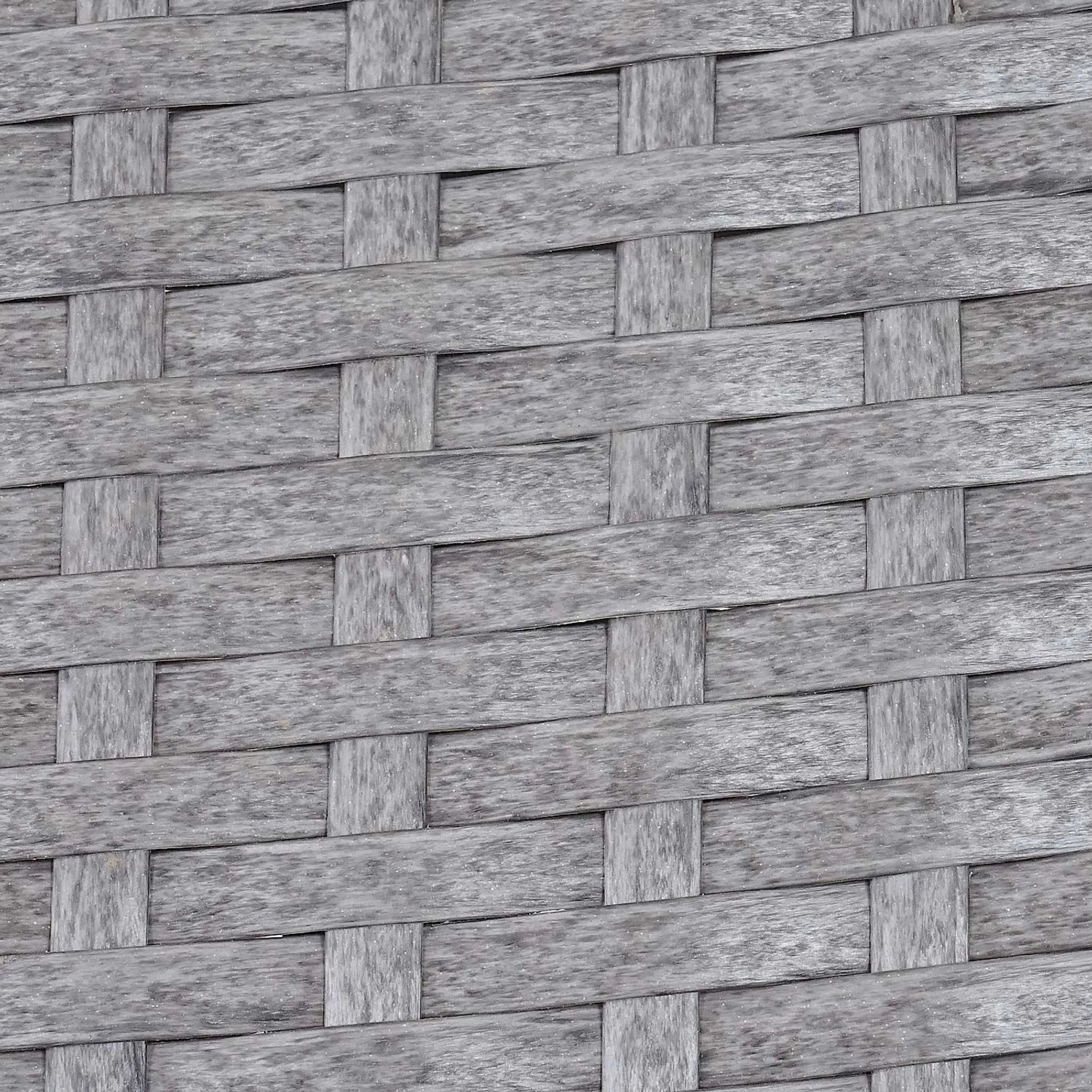 Detailansicht Poly-Rattan Geflecht, grau, für Gartensessel Halden