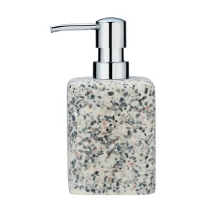 Wenko Seifenspender Terrazzo, mehrfarbig, Polyresin, 0.24l.
