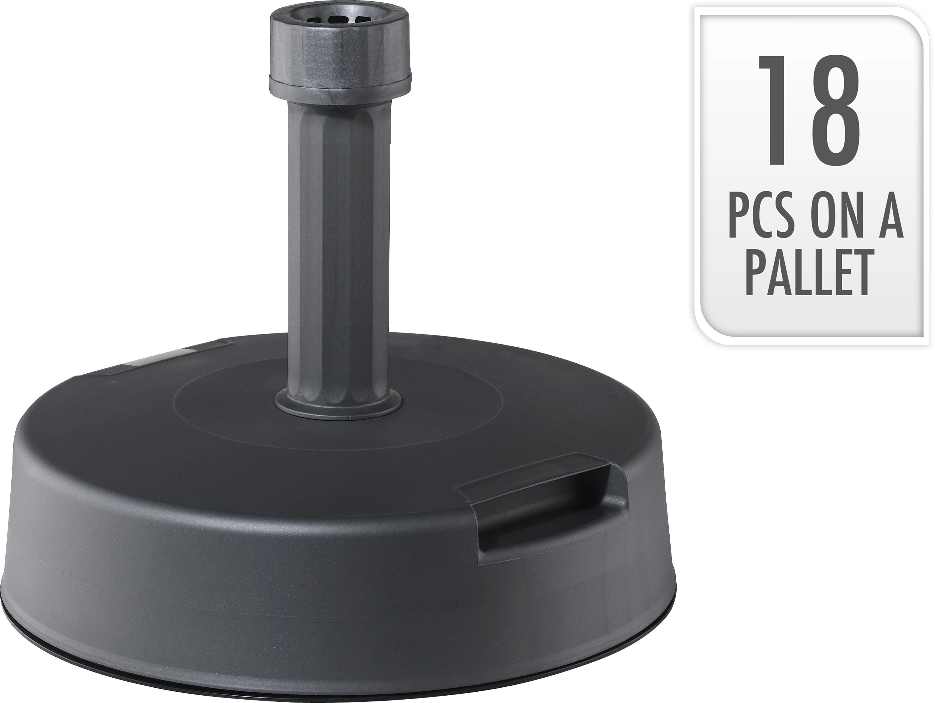 Schirmständer Rund Schwarz 25 kg kaufen bei OBI