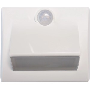 Weißes Müller-Licht LED-Nachtlicht Grada mit Sensor für Wohn- und Schlafräume.