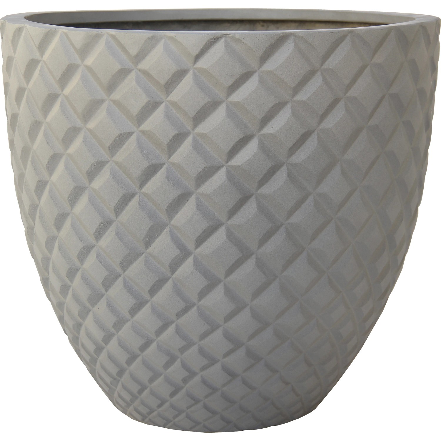 pflanztopf kunststoff rund Pflanztopf Set „Egg“ Serie Stone – Blumentöpfe Anthrazit oder Sand