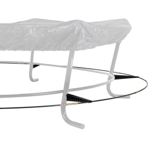 EXIT Mähroboter-Stopper für Trampolin Ø253cm, schützt den Rahmen vor Beschädigungen durch Mähroboter.