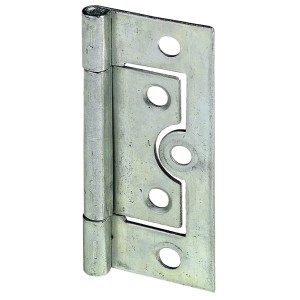 Hettich Lamellentürscharnier, 63x25mm, Stahl verzinkt, für Möbel und Schranktüren.