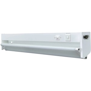 Weiße e2 elektro LED Lichtleiste Swing S, 8W, zur Montage als Unterbauleuchte.