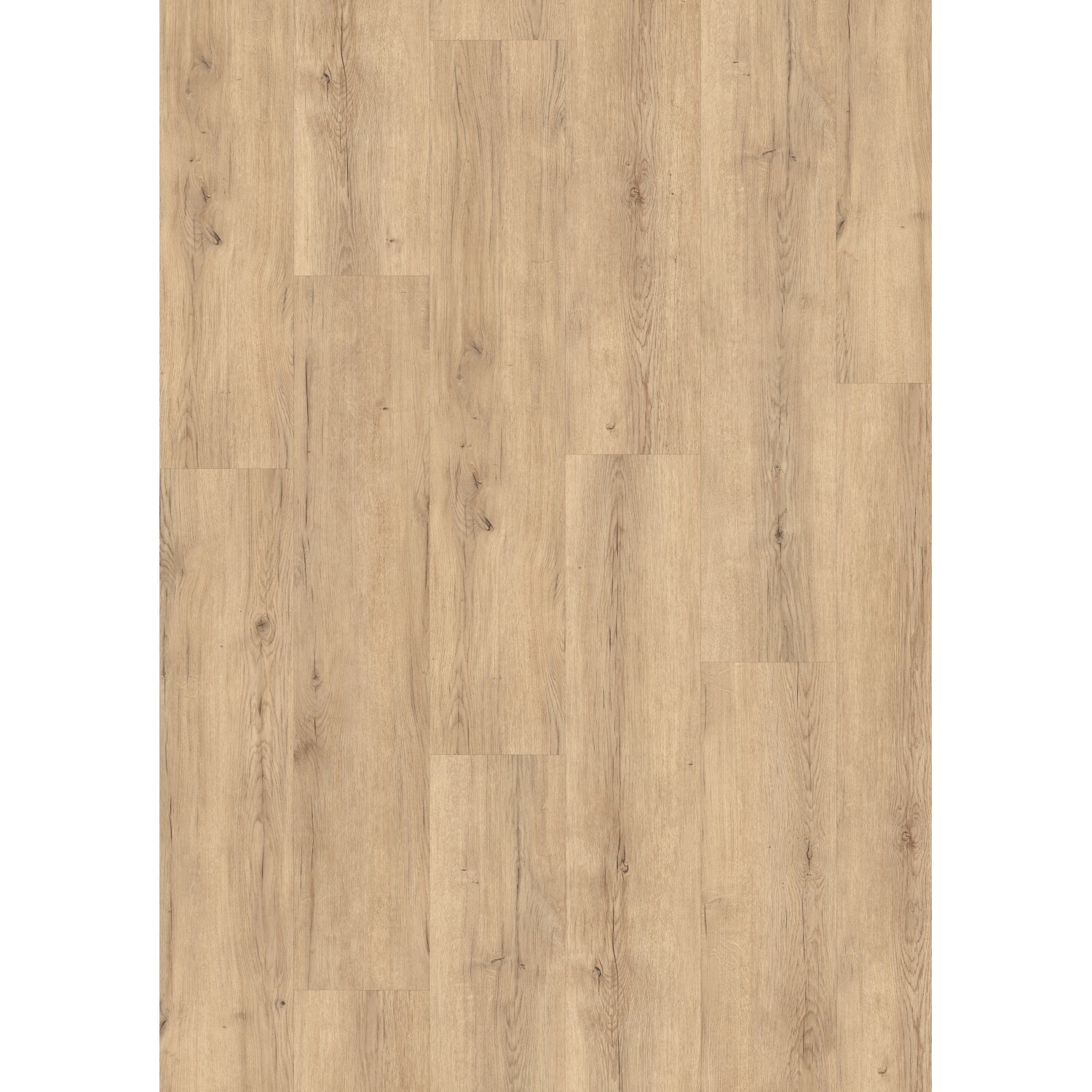 EGGER Aquadura+ Hybridboden Capri Eiche Braun - 7,5mm Stärke, Wasserfest Bis 72h