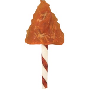 8in1 Triple Flavour Wings: Hunde-Snack aus Hähnchen, Schwein und Rind auf einem Kau-Stick.