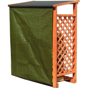 Wetterschutz für Kaminholzregal Speyer & Roma