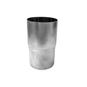 Fallrohrverbinder NW 60 aus Aluminium, Naturfarben für Dachrinnen.