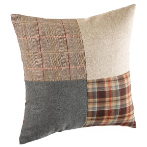 Kissen British Chic Patchwork 40 cm x 40 cm