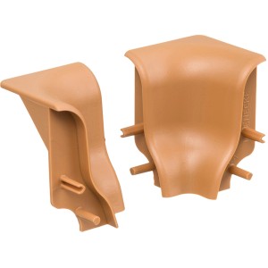 OBI Innenecke Buche für Laminat und Parkett, 2 Stück für saubere Abschlüsse.