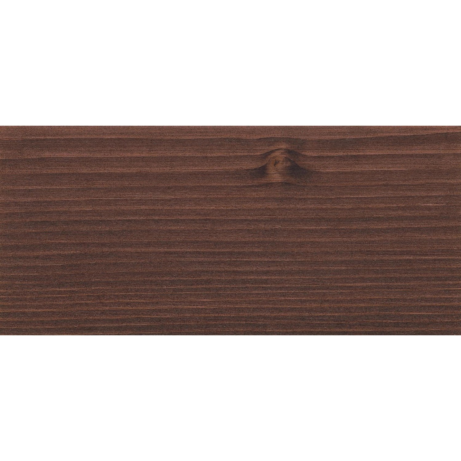 Holzbrett behandelt mit Osmo Dekorwachs Transparent Ebenholz, Detailansicht der Holzstruktur.