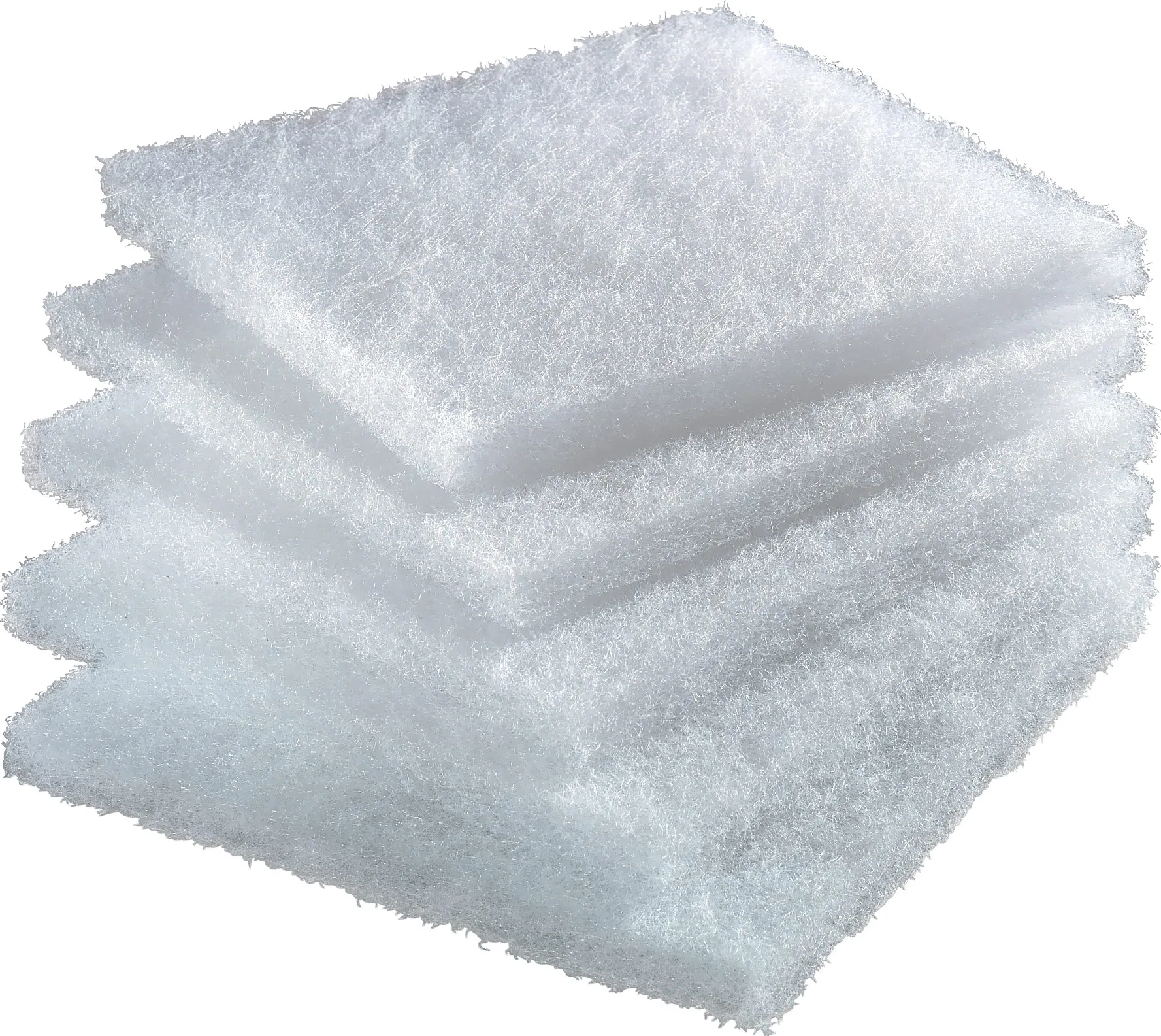 Teror Aquarium Filterwatte, 6 Stück – Filterbaumwolle Mit Aktivkohle, 135x55 Mm, Für Sauberes Wasser