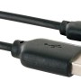 Schwarzes Schwaiger Lightning Sync und Ladekabel USB 2.0 A zu Apple Lightning