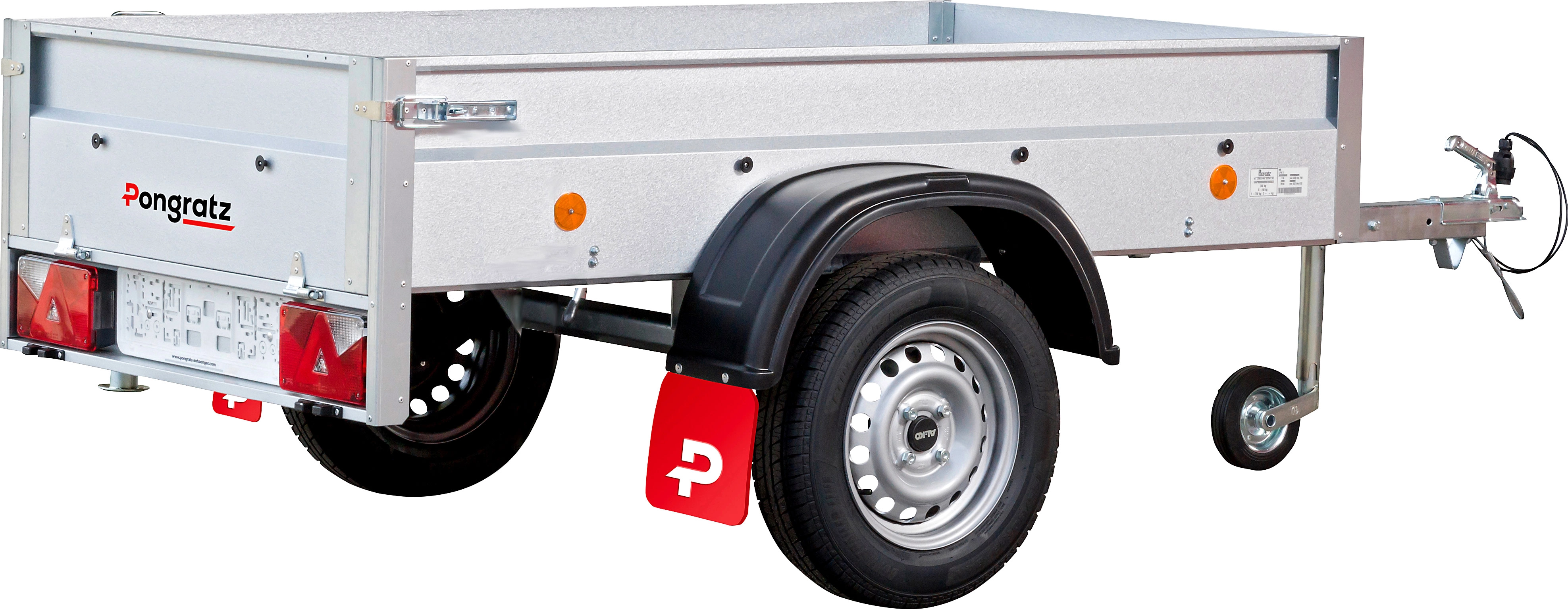 Pongratz Anhänger-Set LPA 206 U-B inkl. Aufsatzwände 360 mm