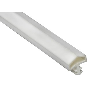 Weiße Primo Türdichtung Lignum 34 für Holzzargen (3-4 mm), Meterware.