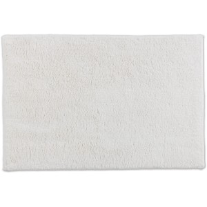 Schöner Wohnen Badmatte Bahamas, 40x60 cm, Uni Creme. Flauschiger Badteppich für warme Füße.